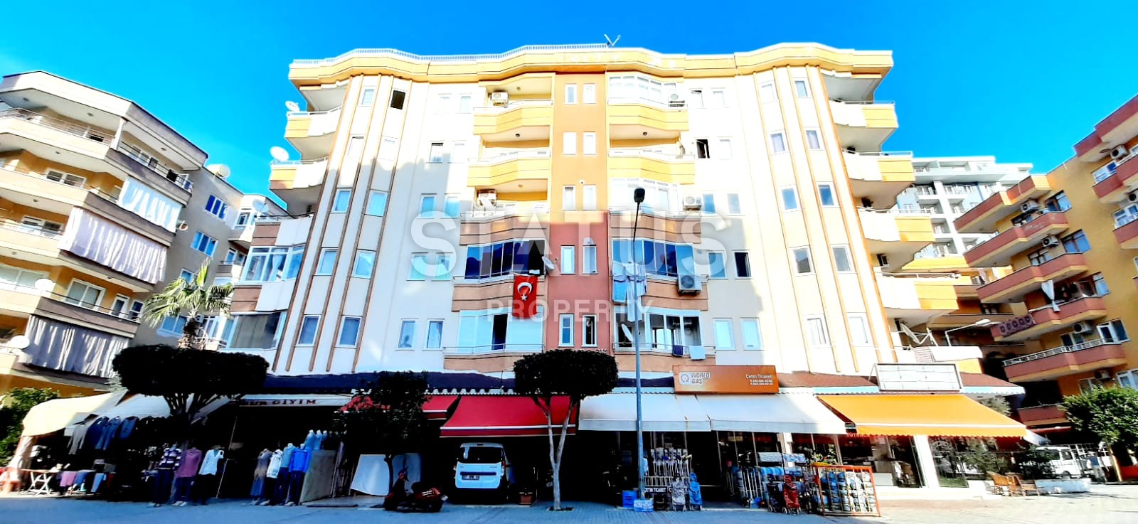 Three-room apartment with a large balcony, 105 m2, Mahmutlar, Alanya. фото 10