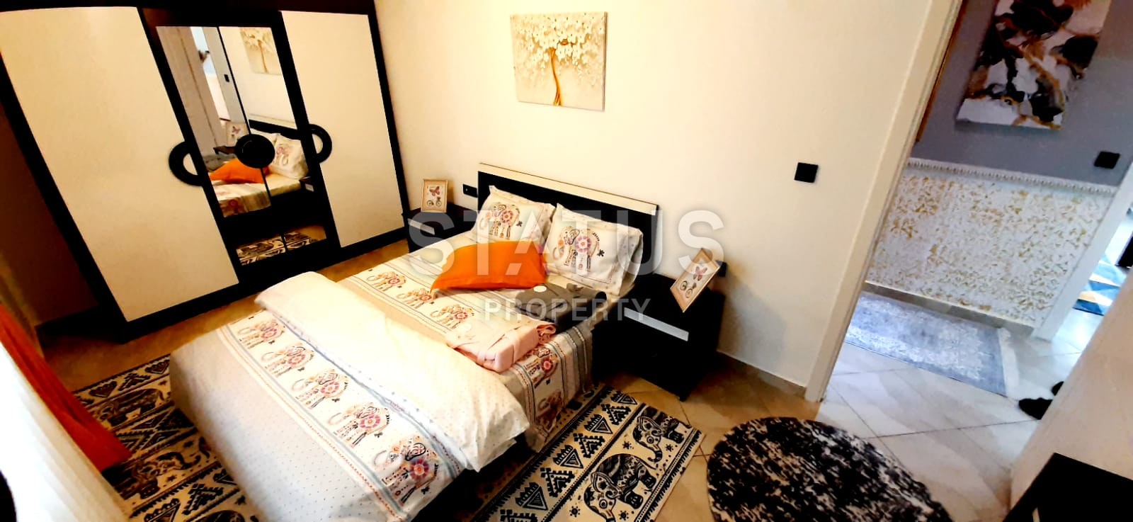 Three-room apartment with a large balcony, 105 m2, Mahmutlar, Alanya. фото 16