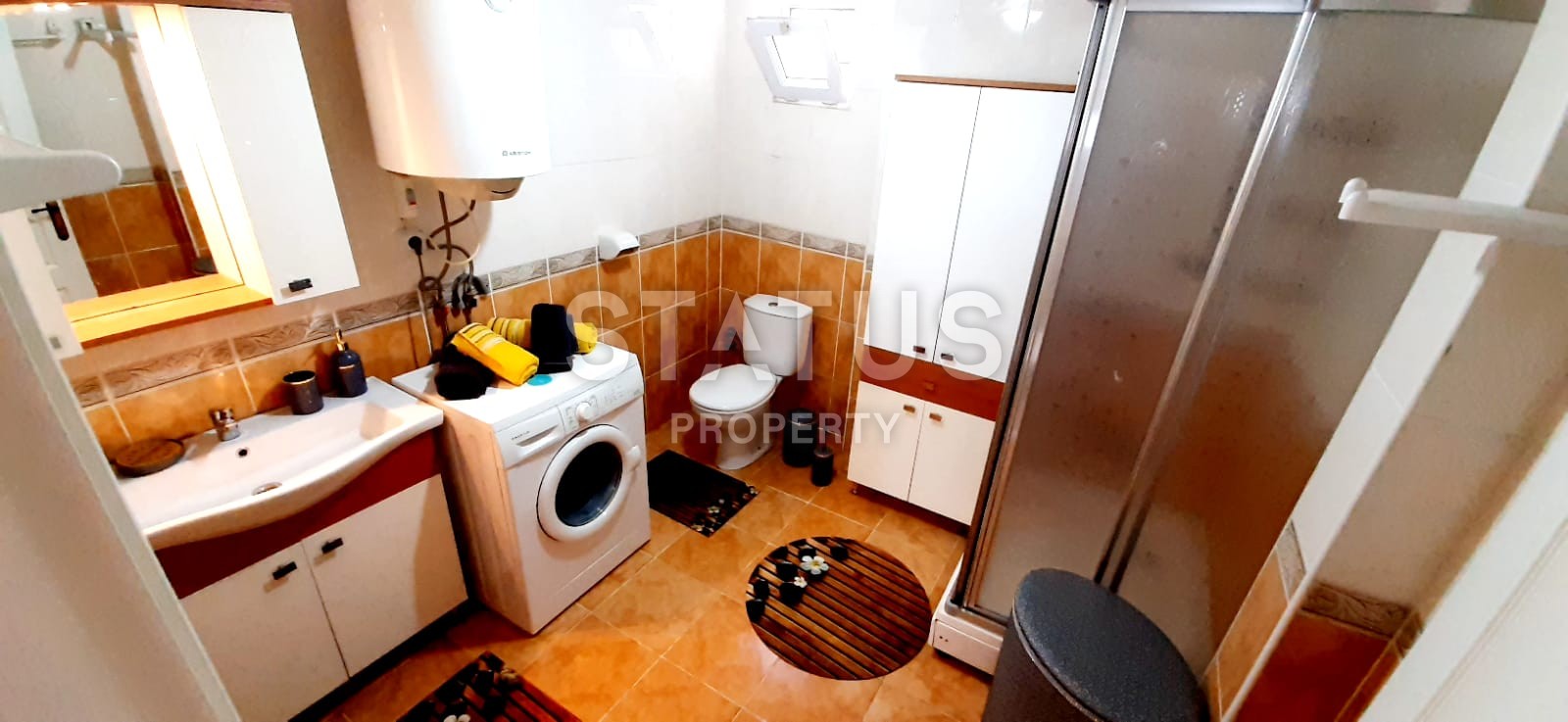 Three-room apartment with a large balcony, 105 m2, Mahmutlar, Alanya. фото 22