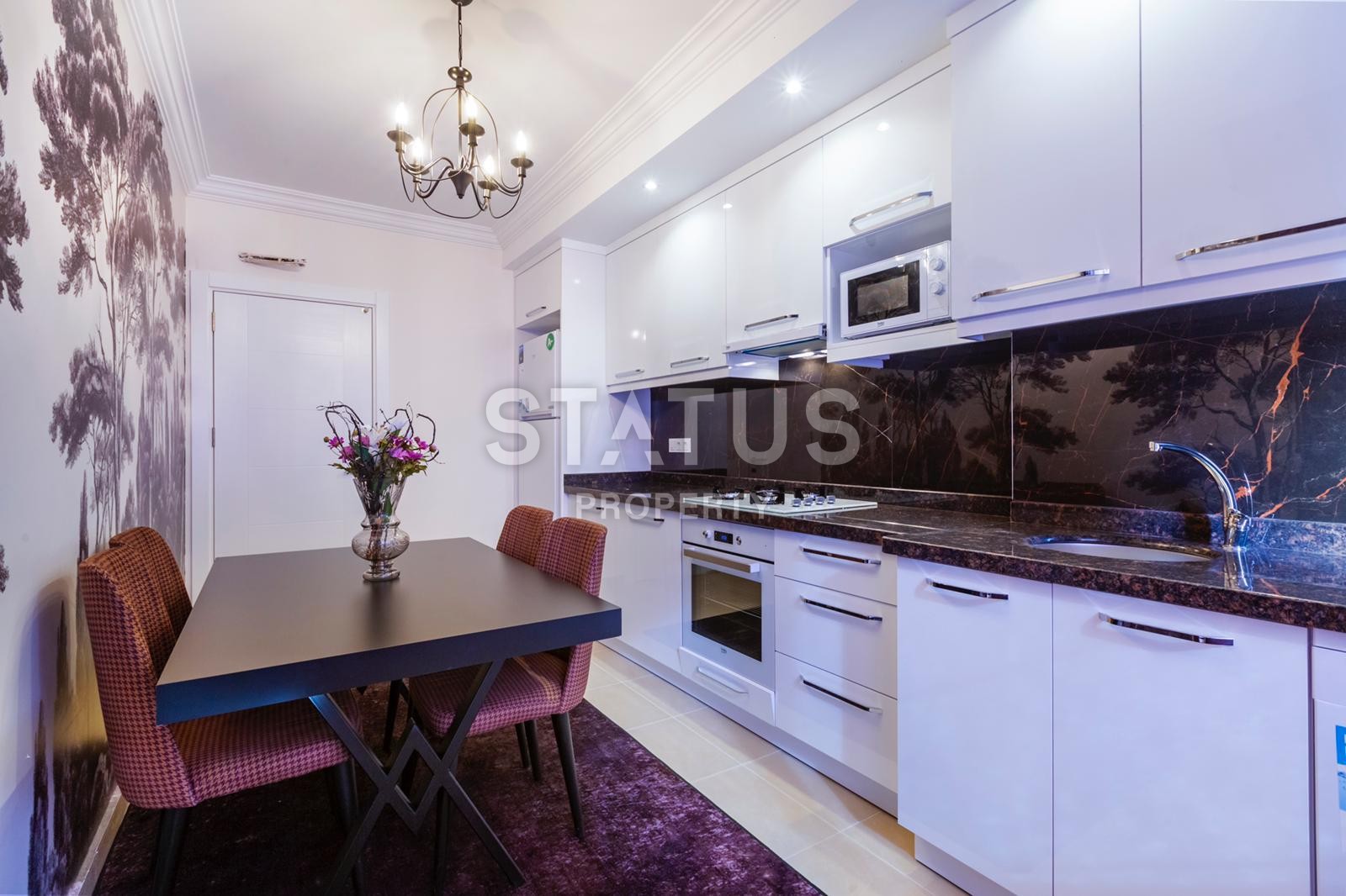 Шикарные апартаменты 2+1 с дизайнерским ремонтом, 100 м2 фото 4