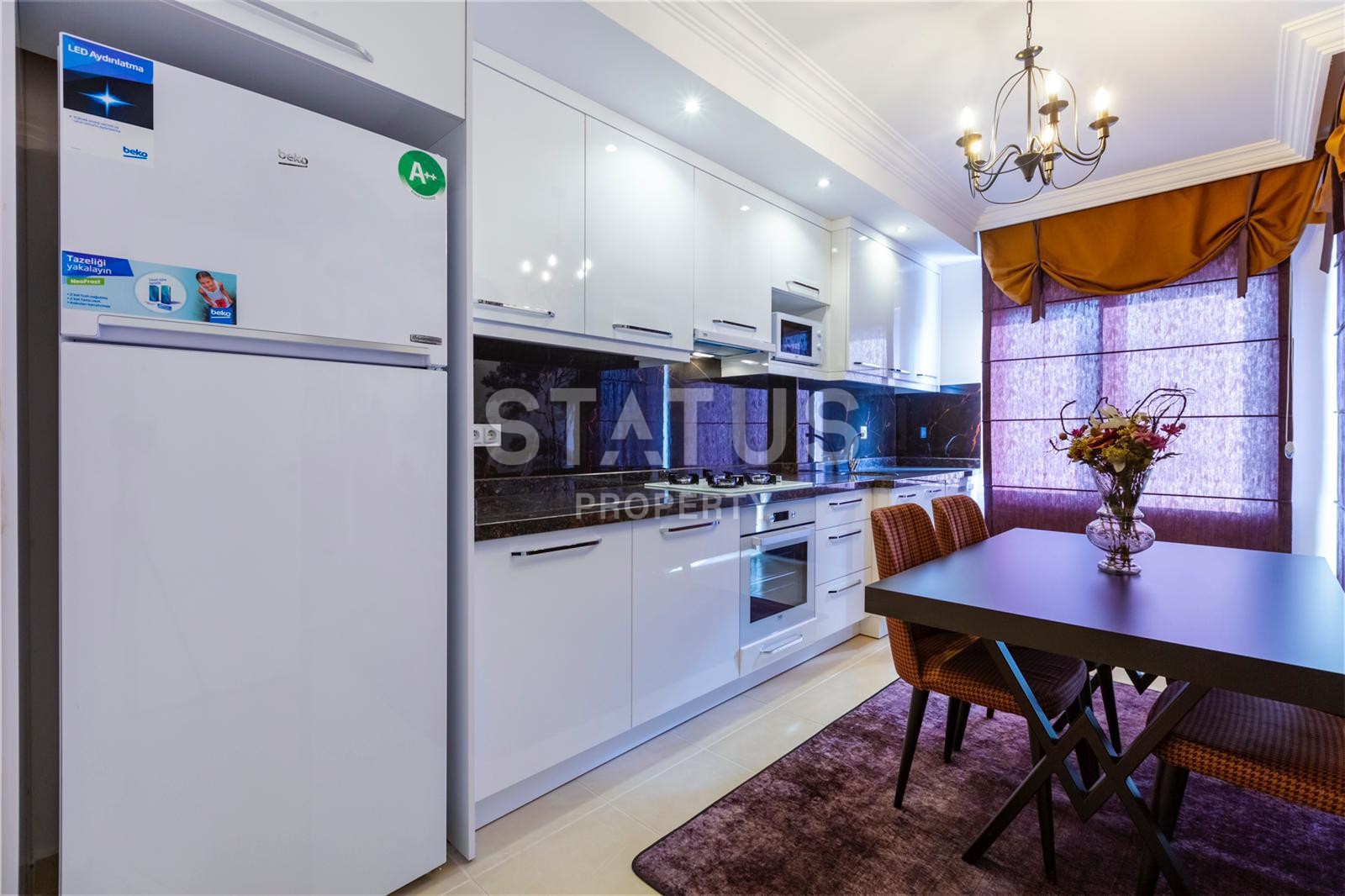 Шикарные апартаменты 2+1 с дизайнерским ремонтом, 100 м2 фото 6