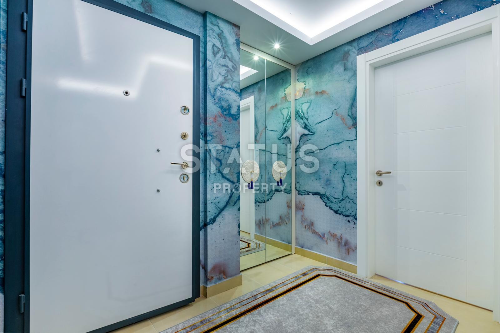 Шикарные апартаменты 2+1 с дизайнерским ремонтом, 100 м2 фото 16