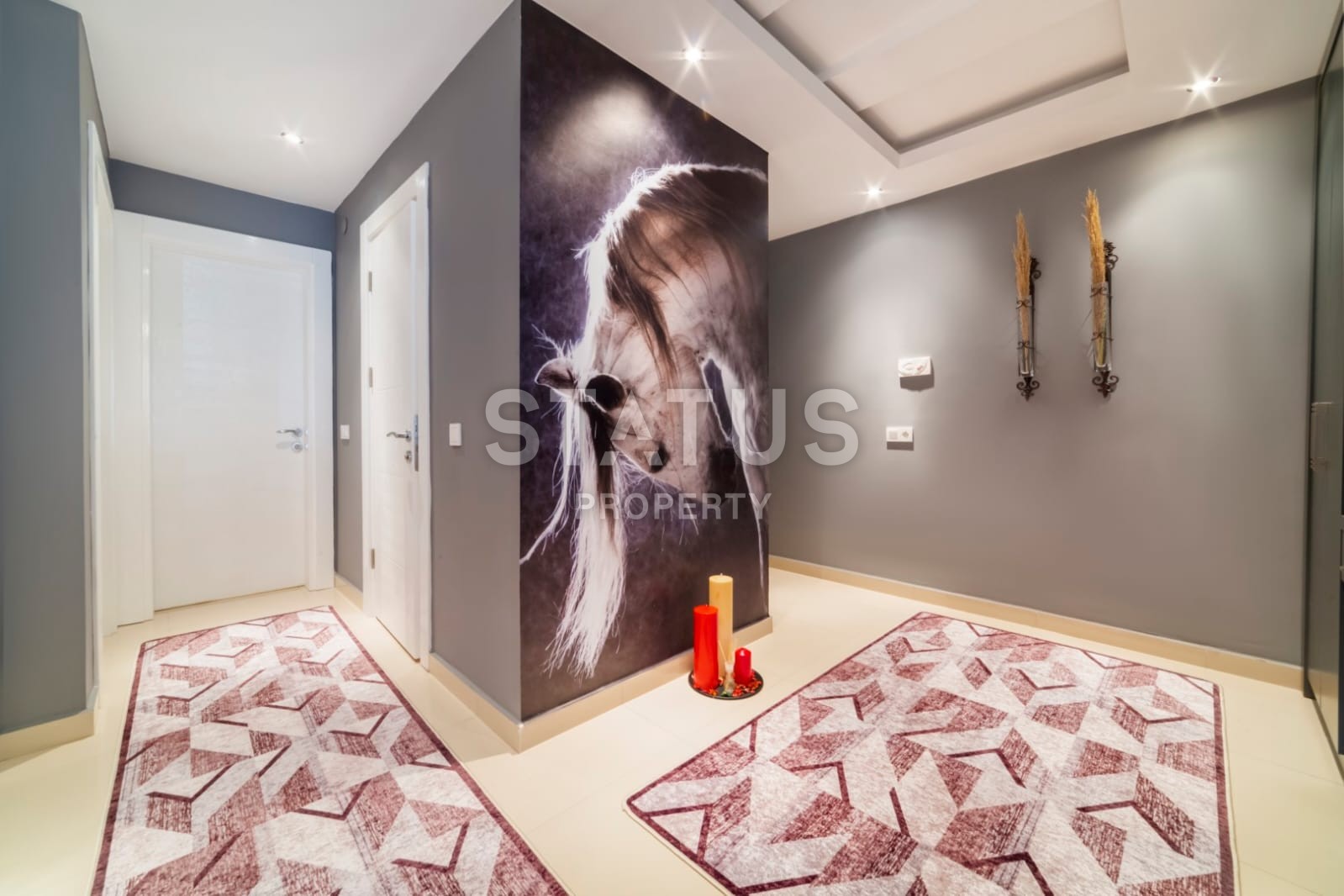 Furnished apartment 2+1 with a good view 120 m2. Mahmutlar, Alanya. фото 13