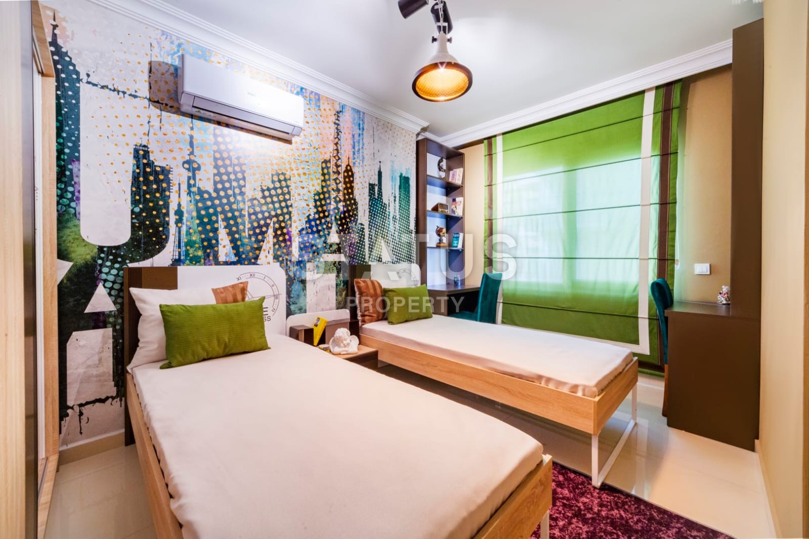 Furnished apartment 2+1 with a good view 120 m2. Mahmutlar, Alanya. фото 25