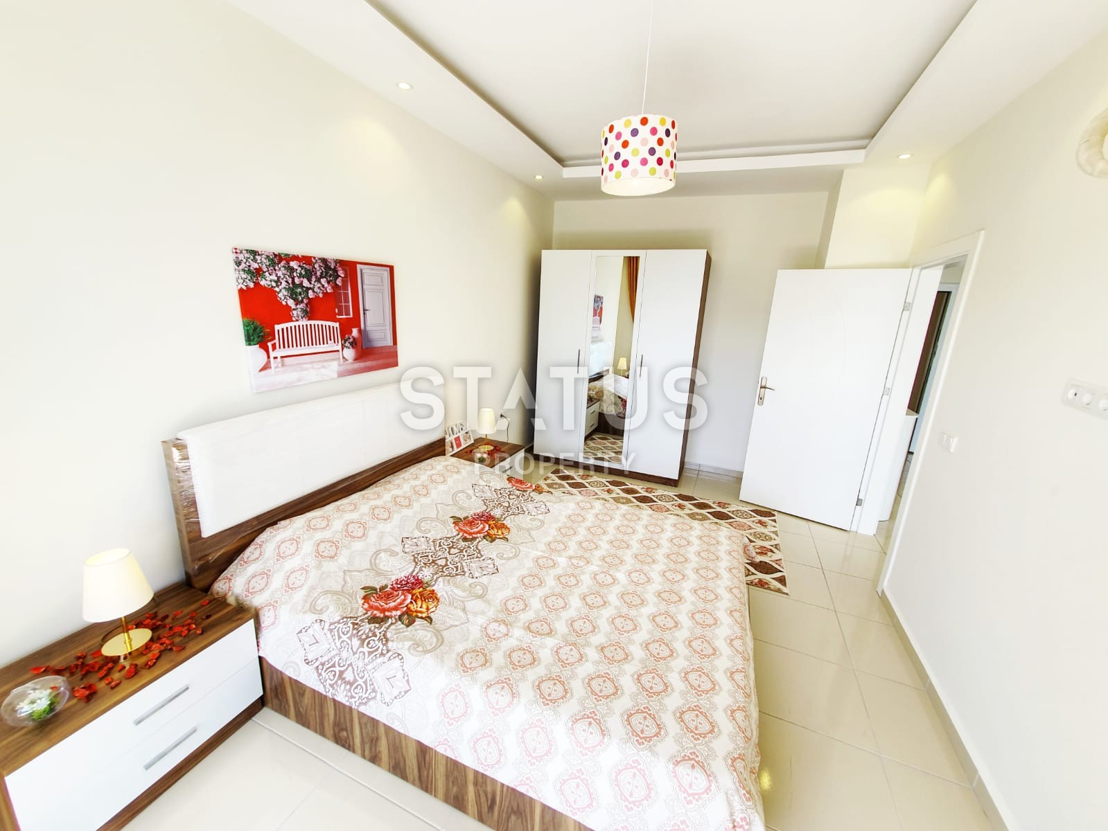 Квартира с мебелью в комплексе с бассейном в Махмутларе. 75 кв.м. фото 8