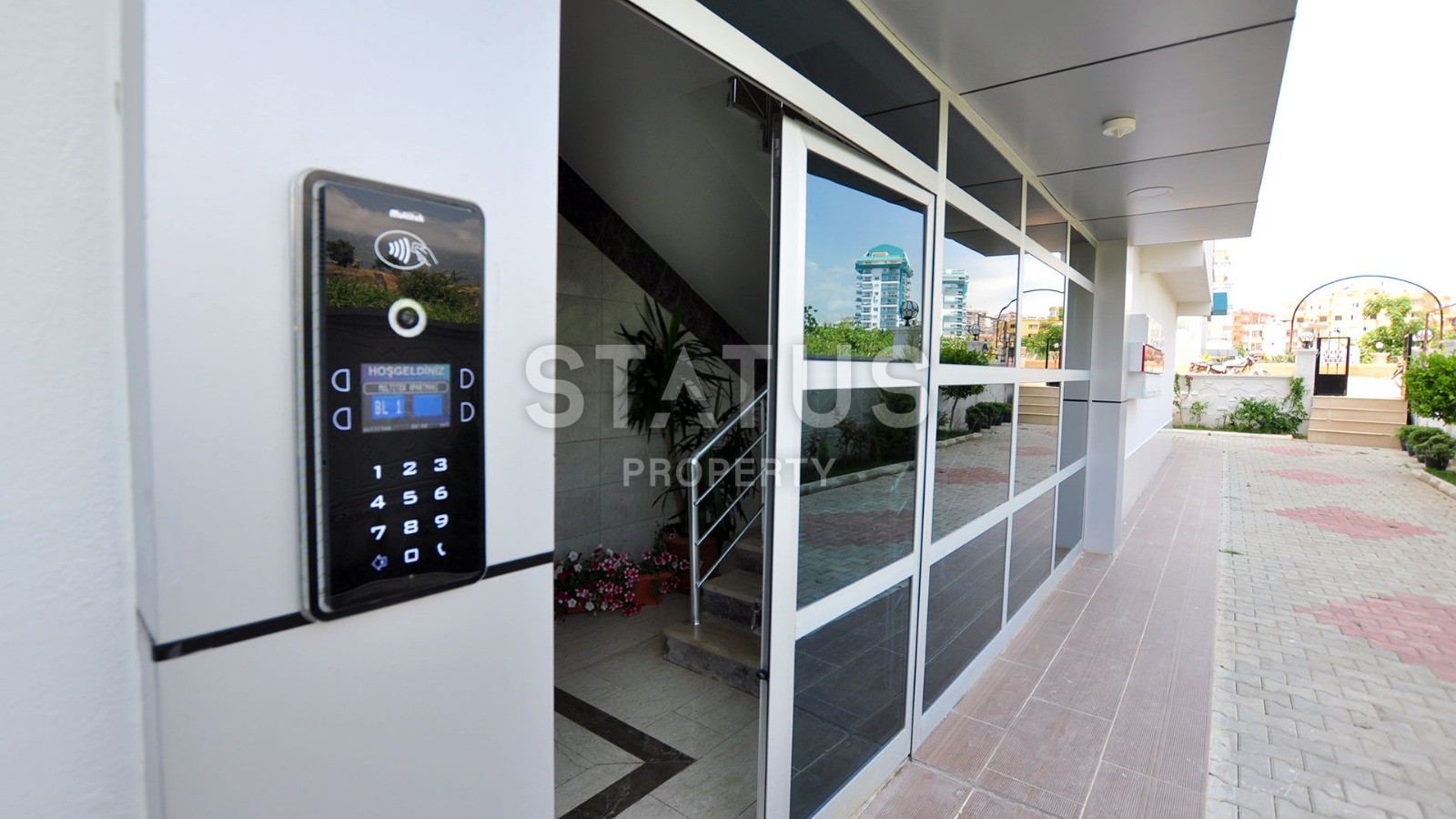 Квартира с мебелью в комплексе с бассейном в Махмутларе. 75 кв.м. фото 9