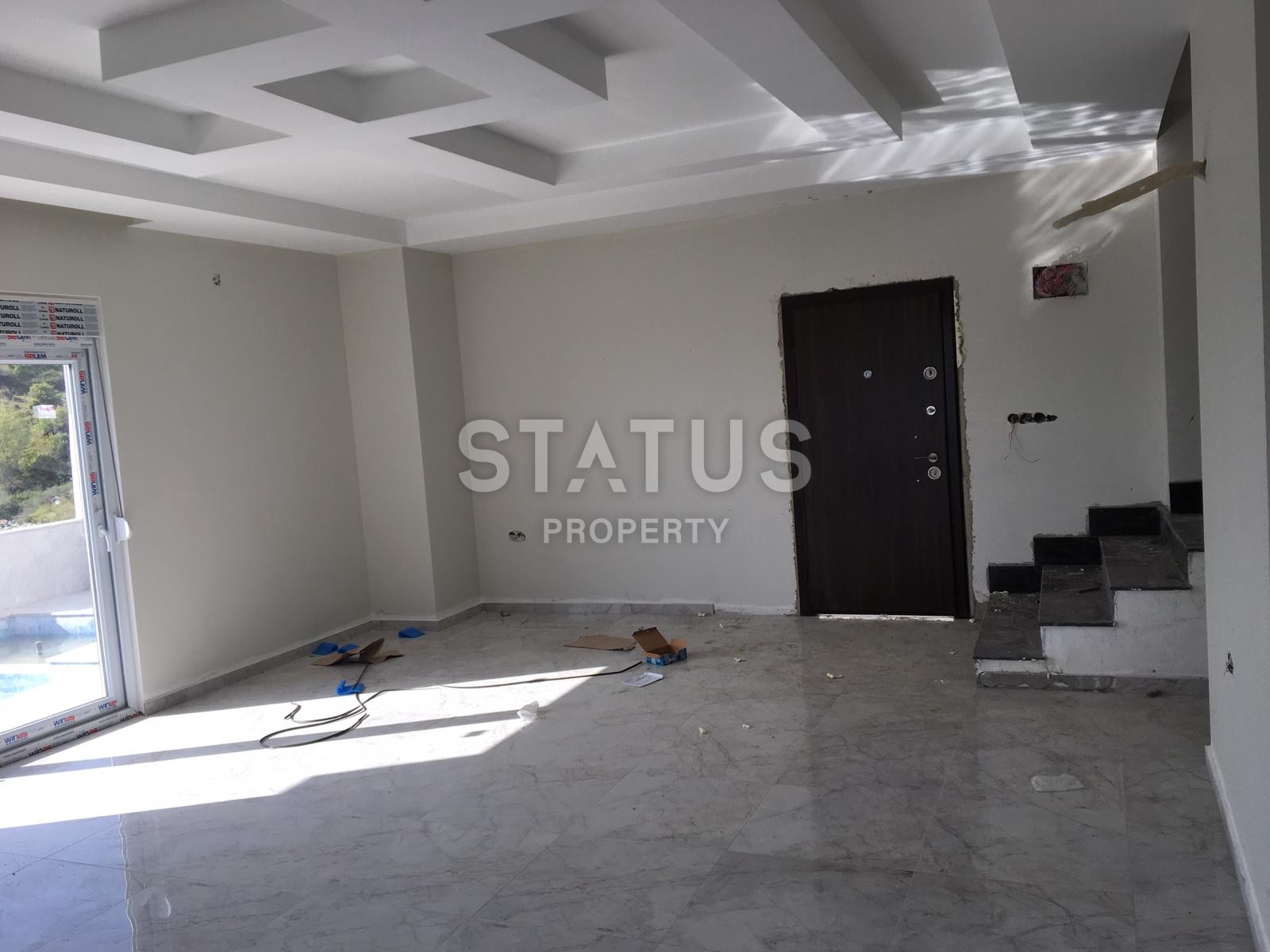 New detached 3+1 villa with sea view, 300 m2. Kargicak, Alanya. фото 4