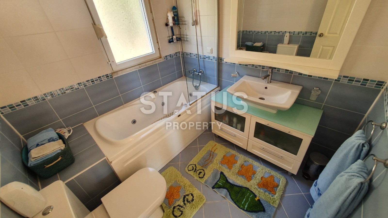 Просторная вилла 3+1 с видом на море в Кестель фото 7