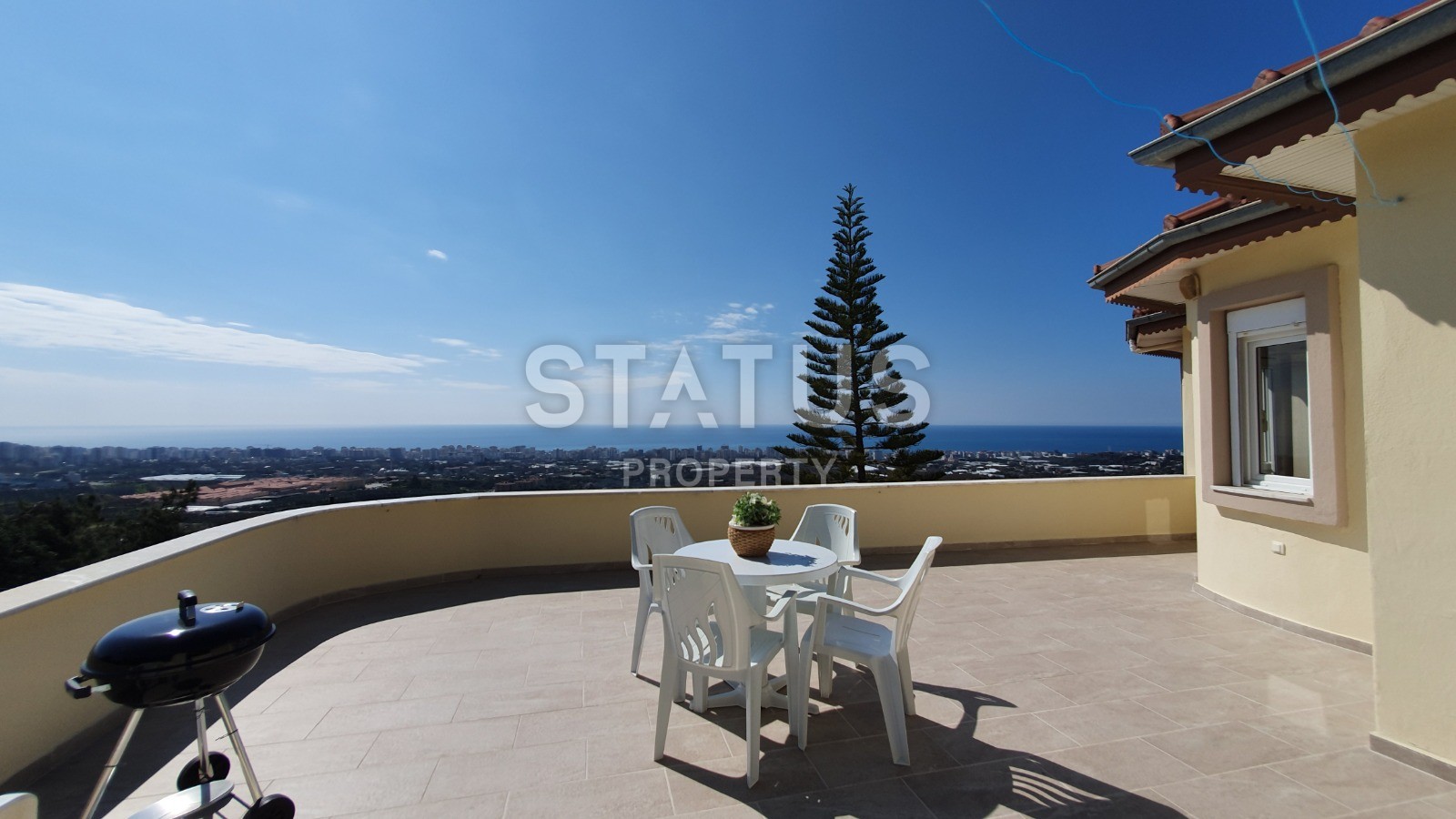 Просторная вилла 3+1 с видом на море в Кестель фото 8