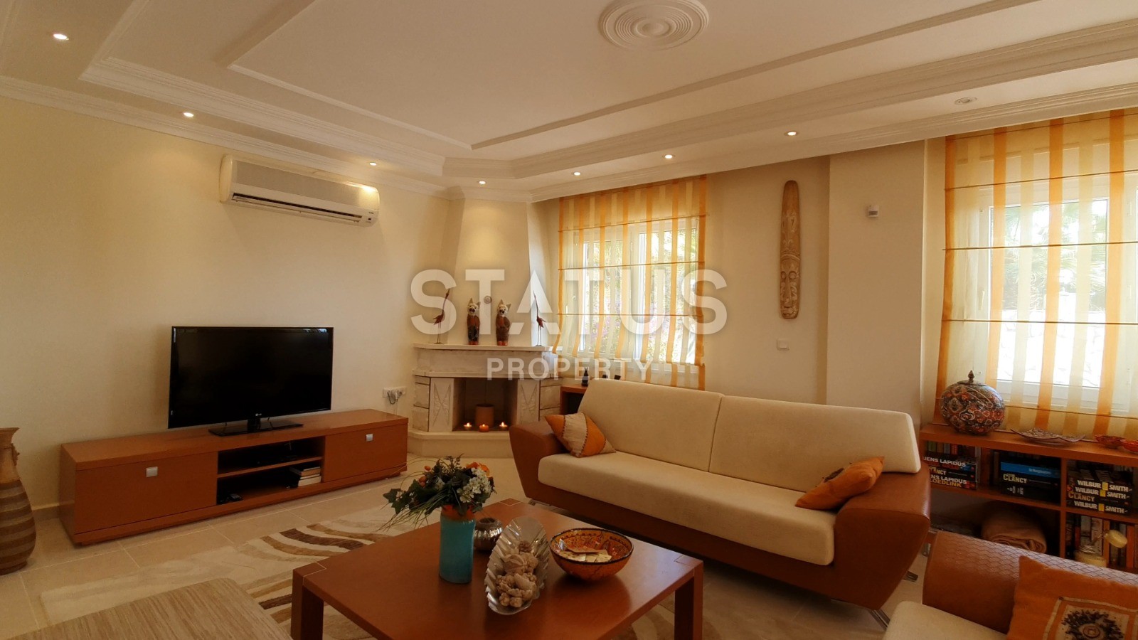 Просторная вилла 3+1 с видом на море в Кестель фото 10