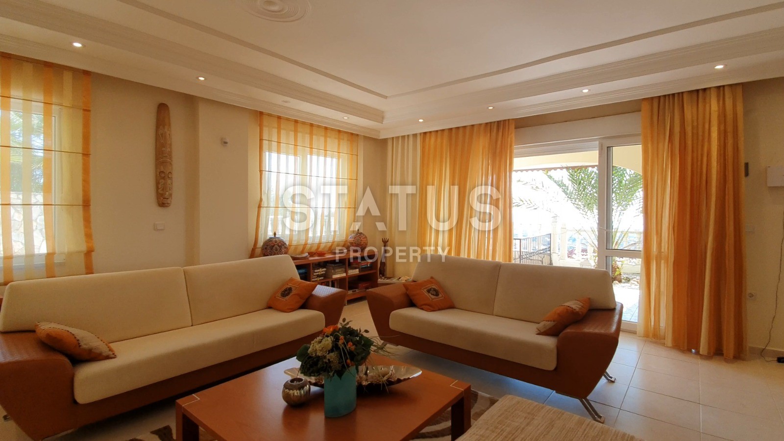 Просторная вилла 3+1 с видом на море в Кестель фото 11