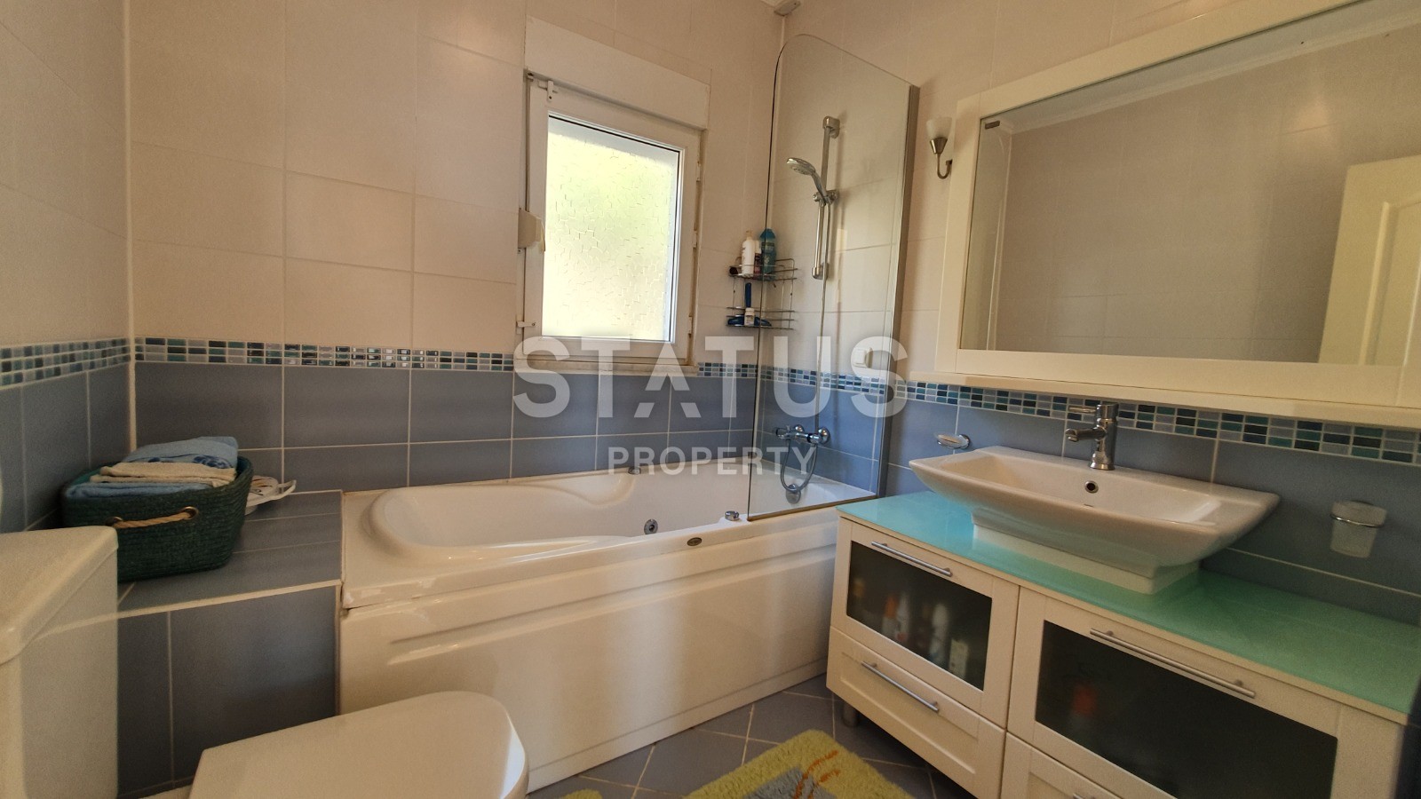 Просторная вилла 3+1 с видом на море в Кестель фото 16