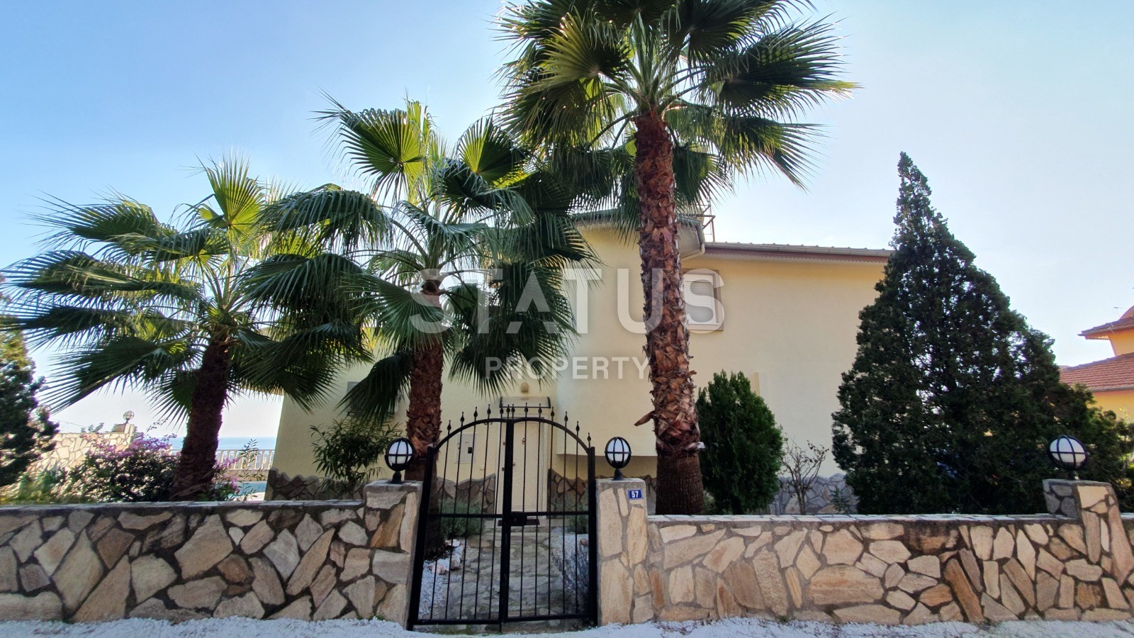 Просторная вилла 3+1 с видом на море в Кестель фото 21