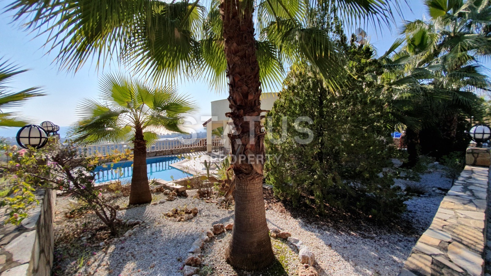 Просторная вилла 3+1 с видом на море в Кестель фото 22