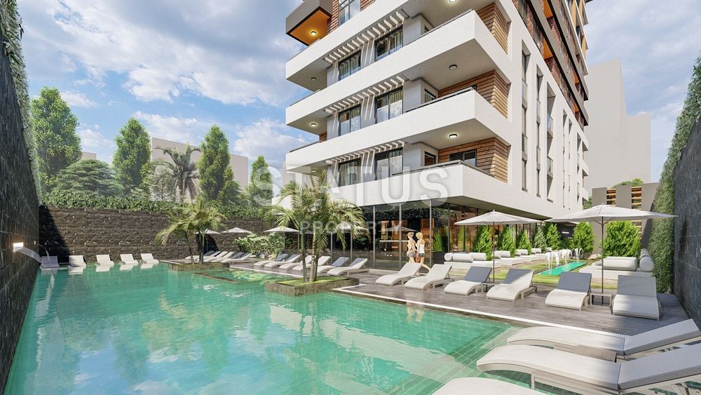 Новый современный инвестиционный проект у моря в центре Махмутлара фото 7