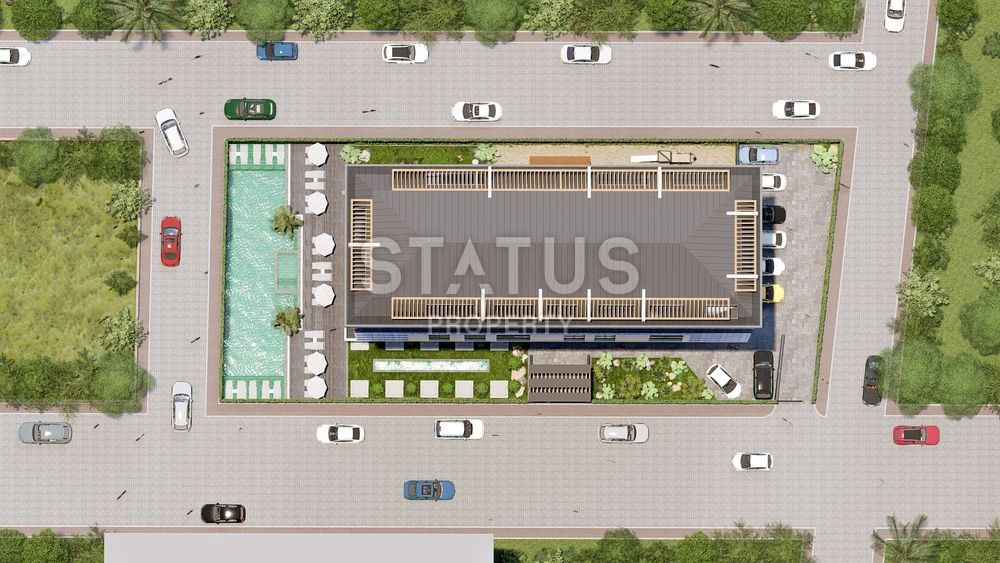 Новый современный инвестиционный проект у моря в центре Махмутлара фото 11