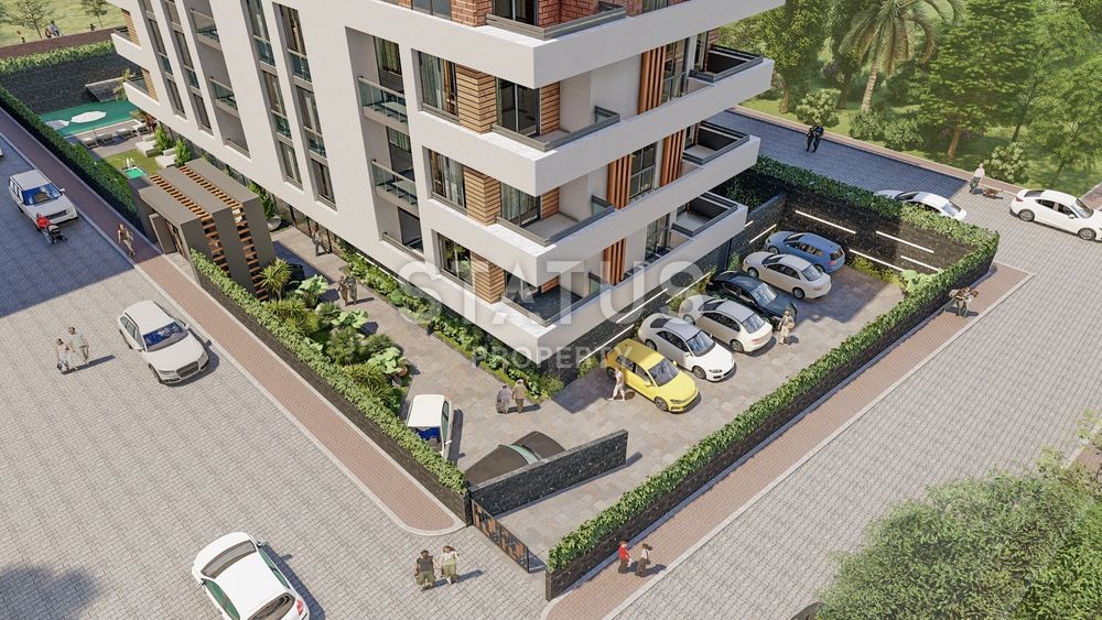 Новый современный инвестиционный проект у моря в центре Махмутлара фото 17