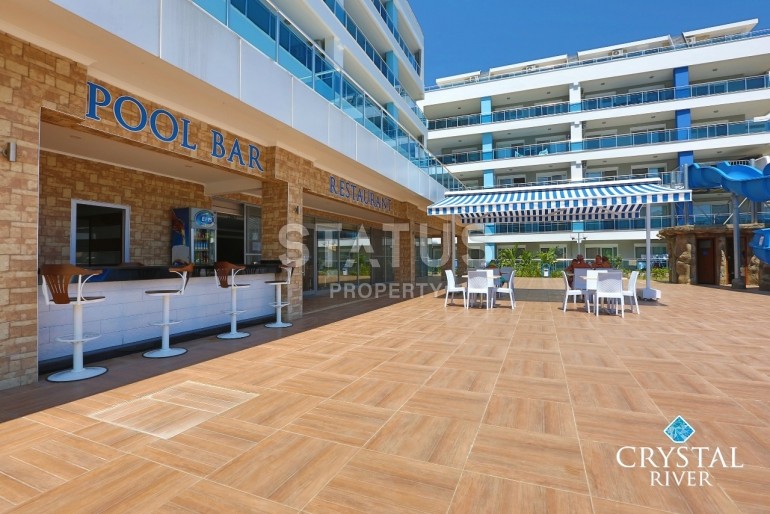 Две квартиры 1+1 в элитном комплексе с хорошей инфраструктурой, 65 м2. Оба, Алания. фото 5