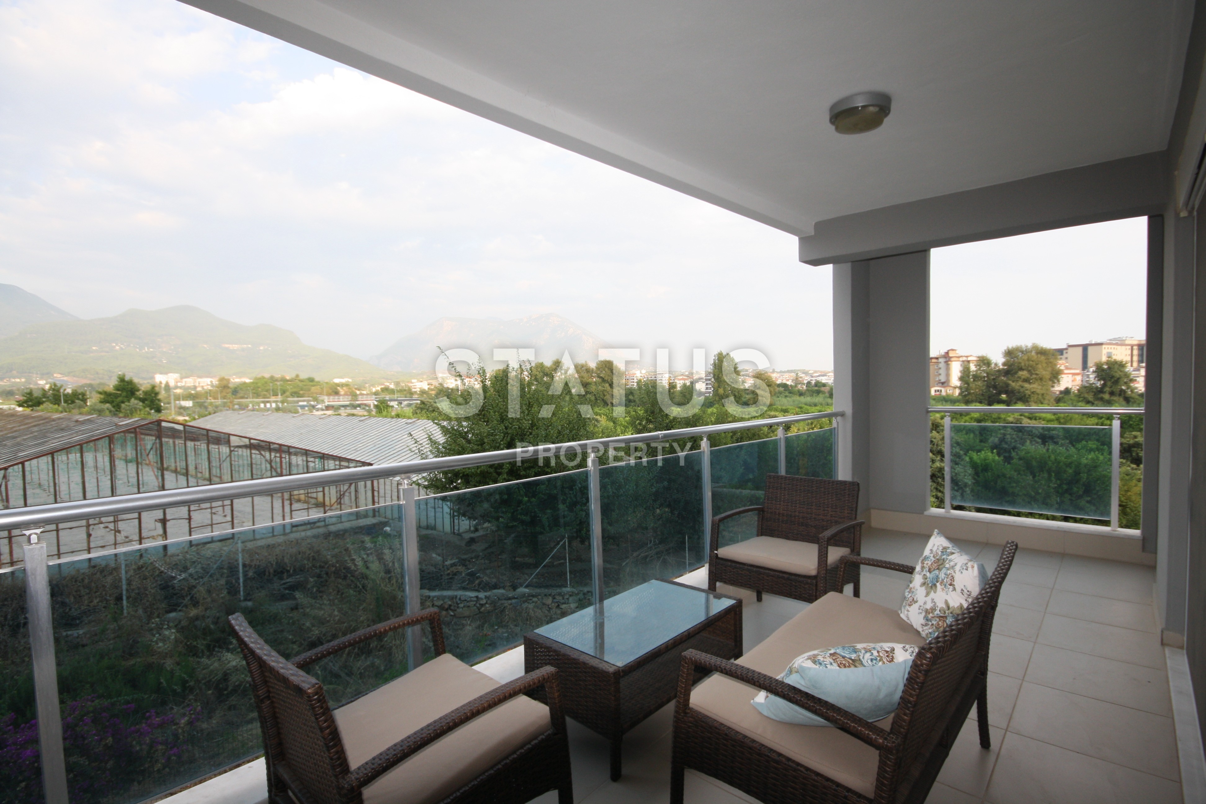 Две квартиры 1+1 в элитном комплексе с хорошей инфраструктурой, 65 м2. Оба, Алания. фото 11