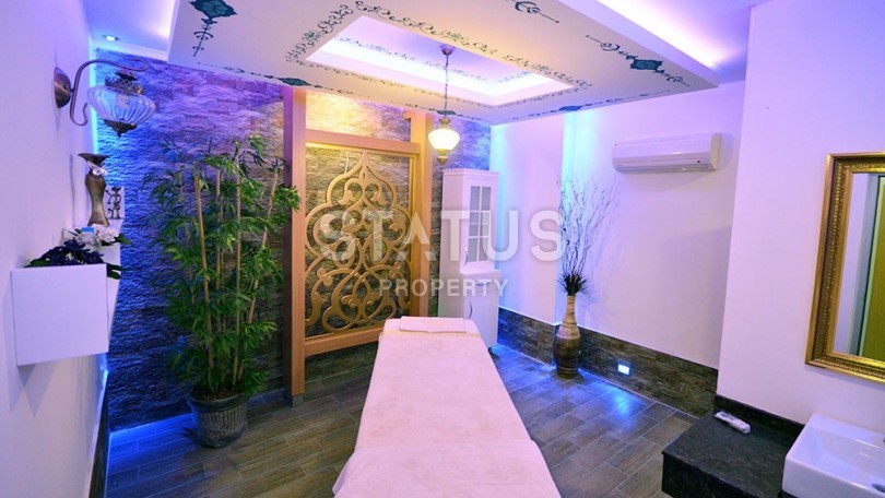 Две квартиры 1+1 в элитном комплексе с хорошей инфраструктурой, 65 м2. Оба, Алания. фото 21