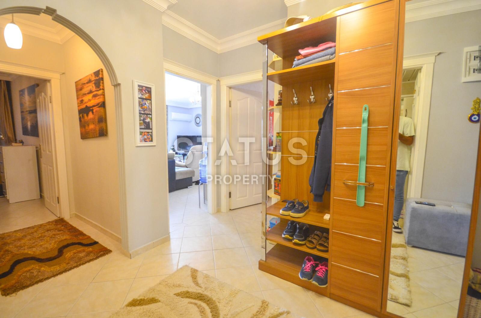 Апартаменты 2+1 с видом на море, 115 м2  в районе Махмутлар. фото 10