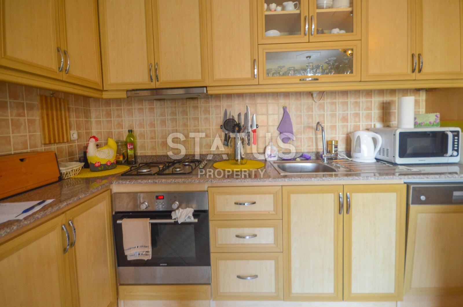 Апартаменты 2+1 с видом на море, 115 м2  в районе Махмутлар. фото 17