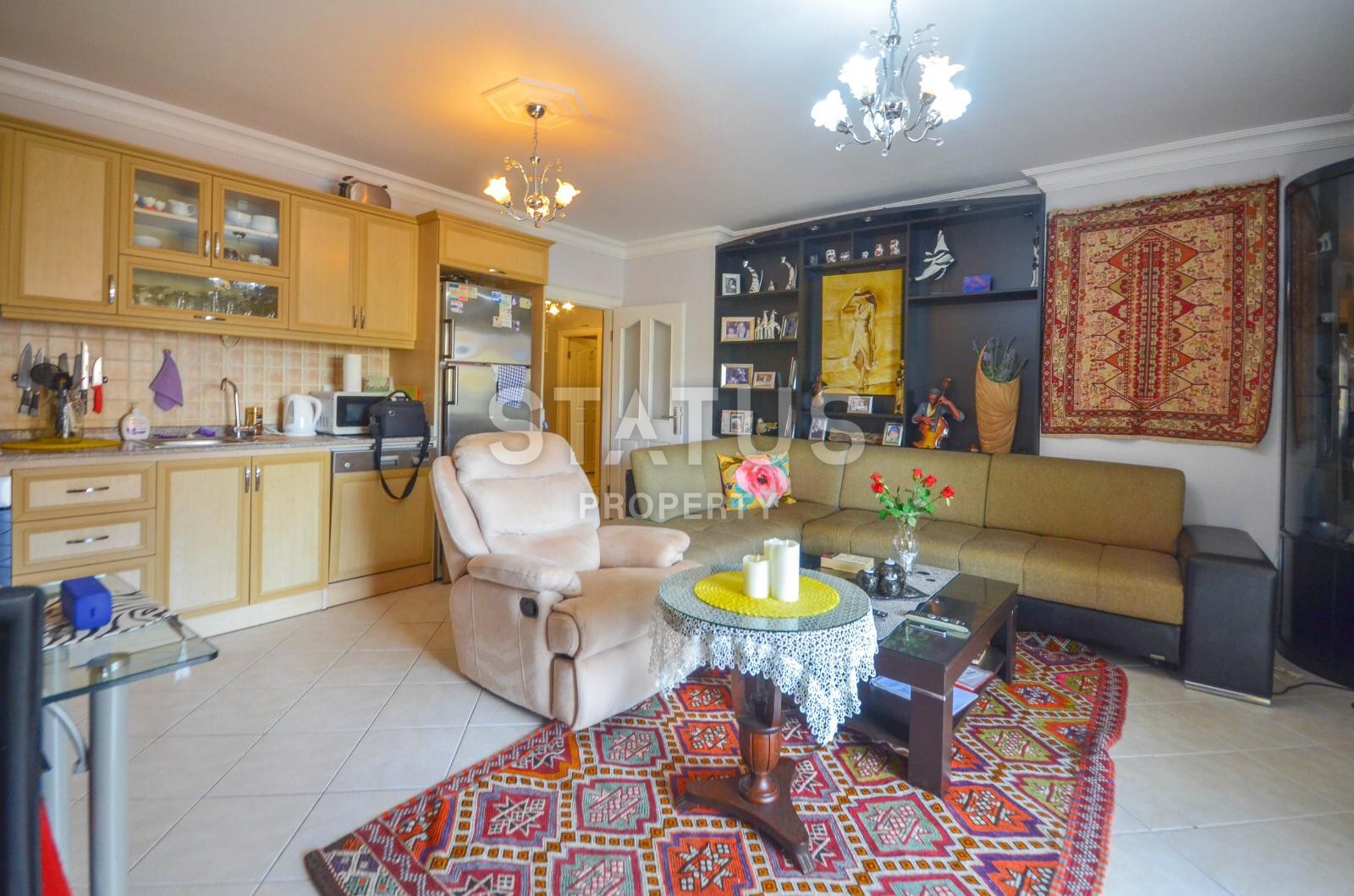 Апартаменты 2+1 с видом на море, 115 м2  в районе Махмутлар. фото 24