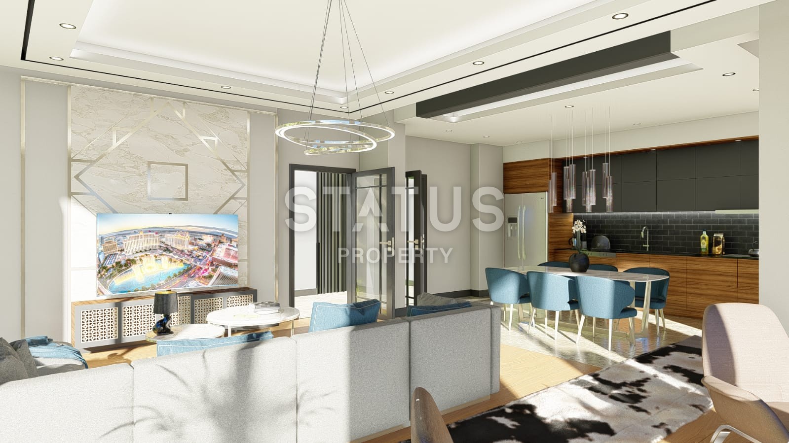 Инвестиционный проект в районе Тепе в центре города! Большие площади и прекрасные виды! 210 м2 фото 5