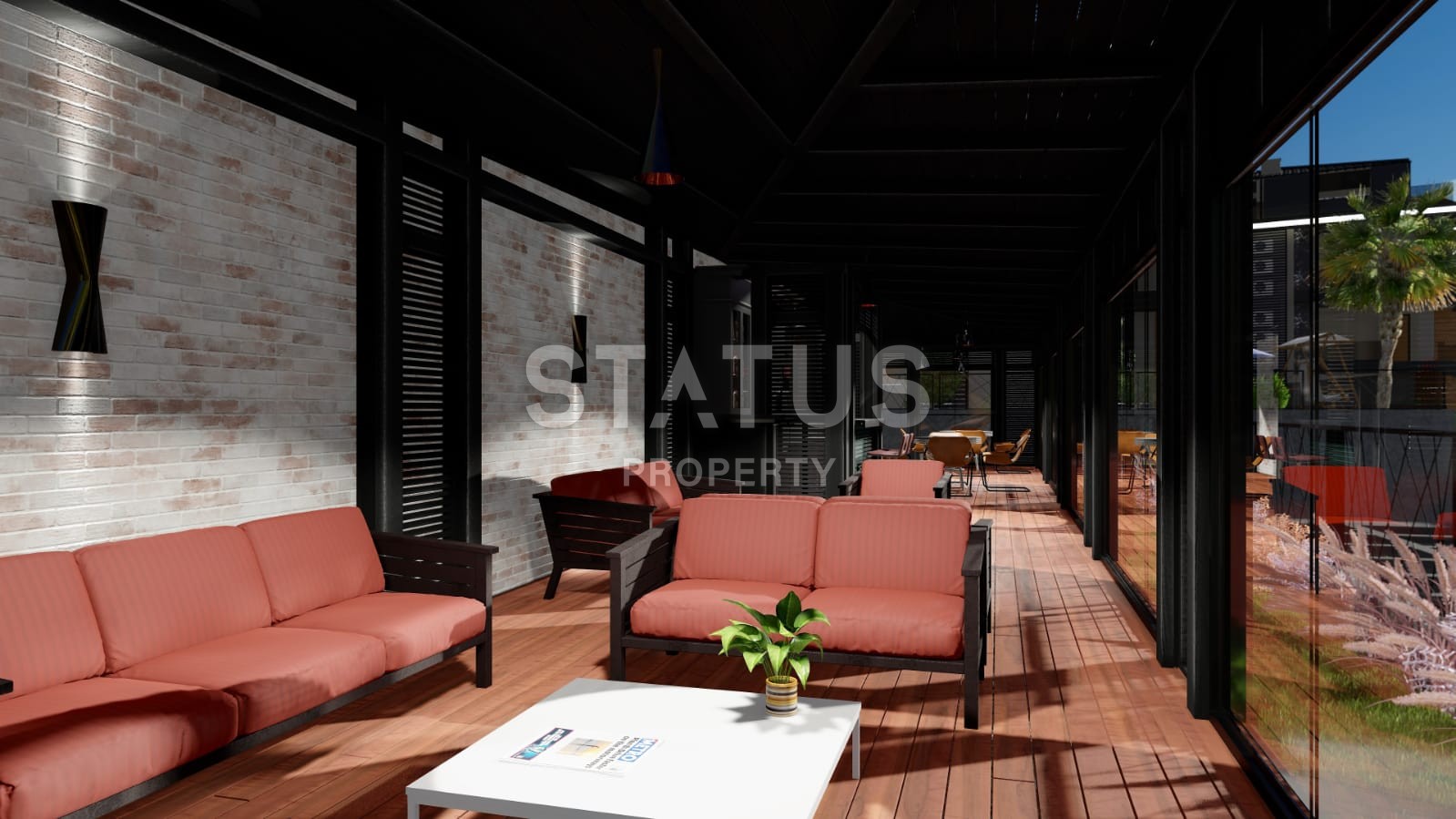 Инвестиционный проект в районе Тепе в центре города! Большие площади и прекрасные виды! 210 м2 фото 7