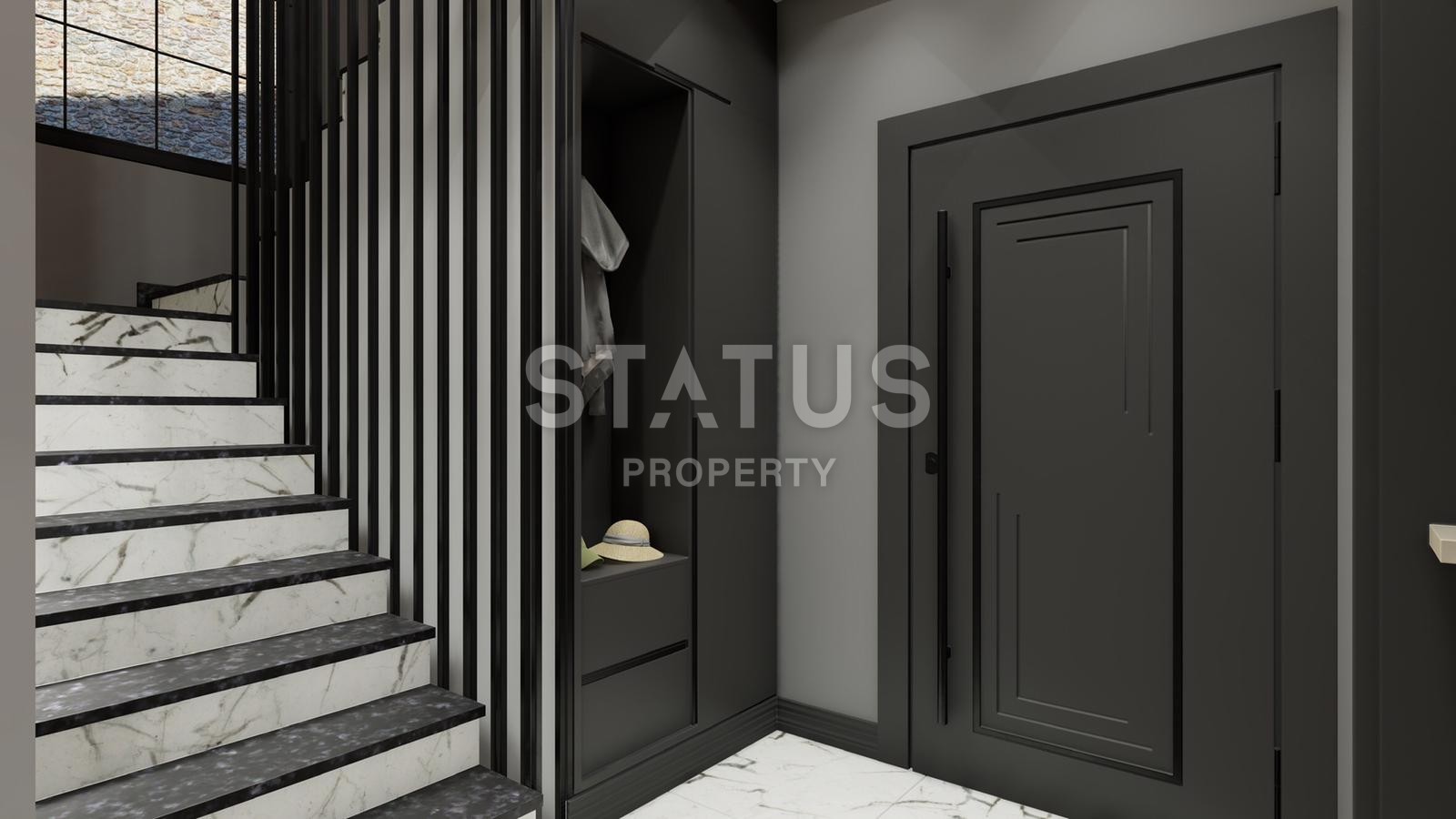 Инвестиционный проект в районе Тепе в центре города! Большие площади и прекрасные виды! 210 м2 фото 11