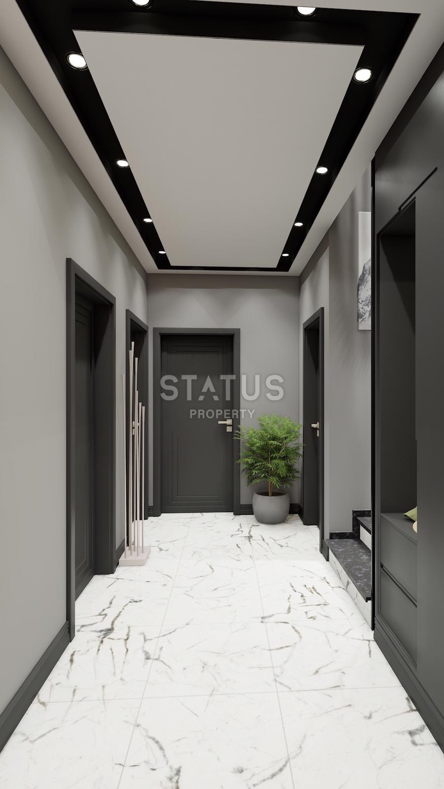 Инвестиционный проект в районе Тепе в центре города! Большие площади и прекрасные виды! 210 м2 фото 13