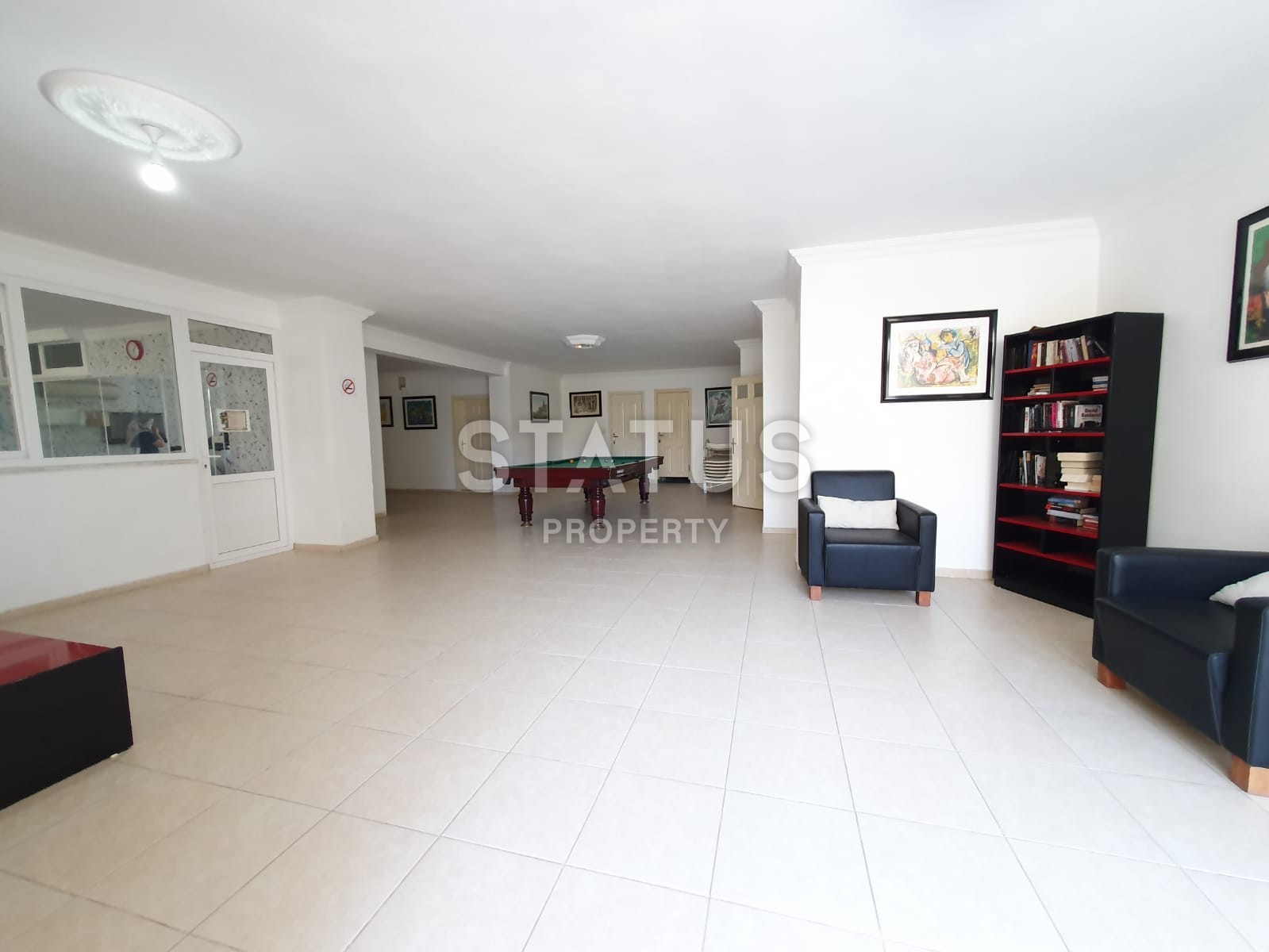 Трёхкомнатная квартира в Махмутларе с видом на море и горы фото 7