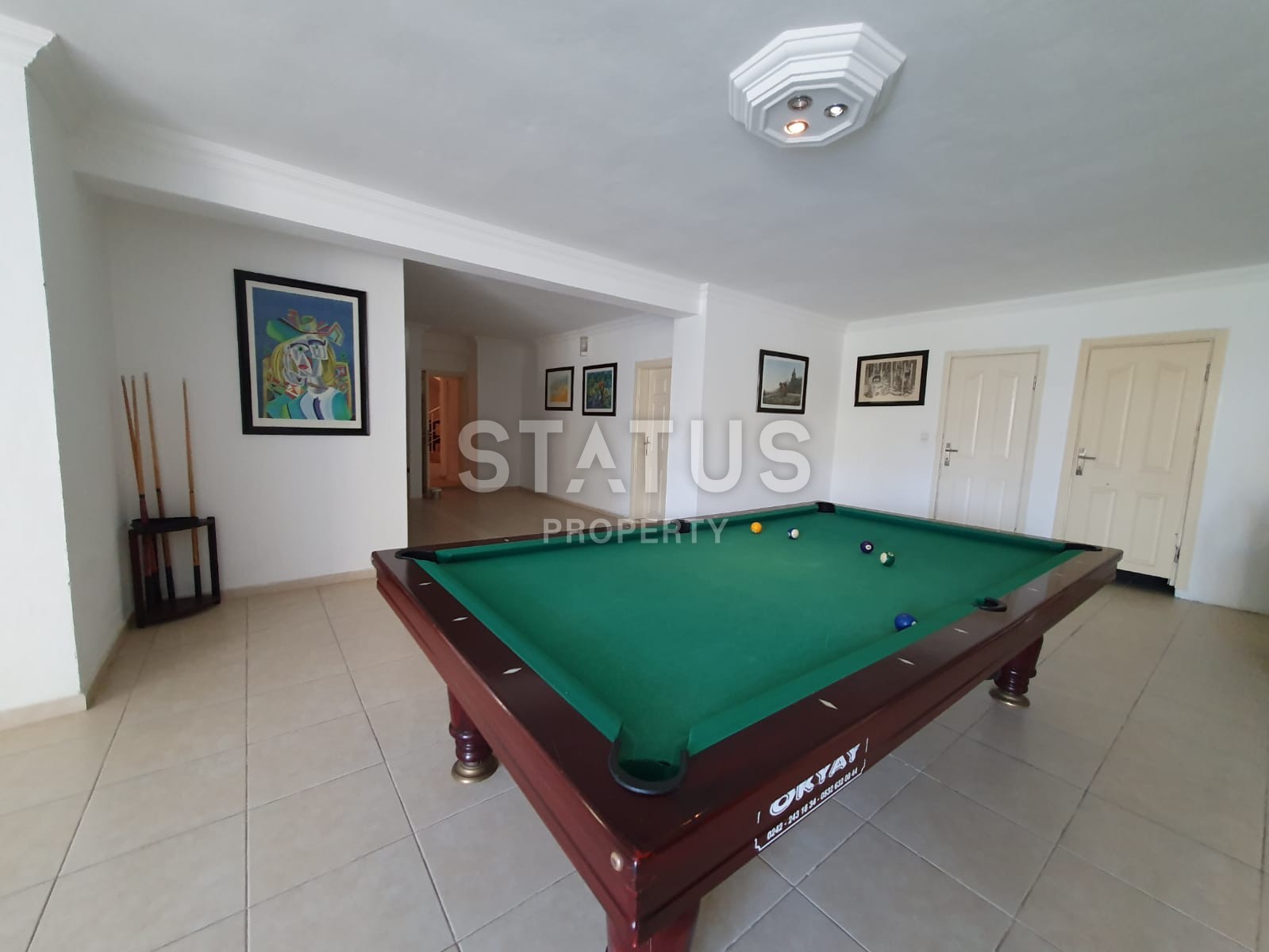 Трёхкомнатная квартира в Махмутларе с видом на море и горы фото 9