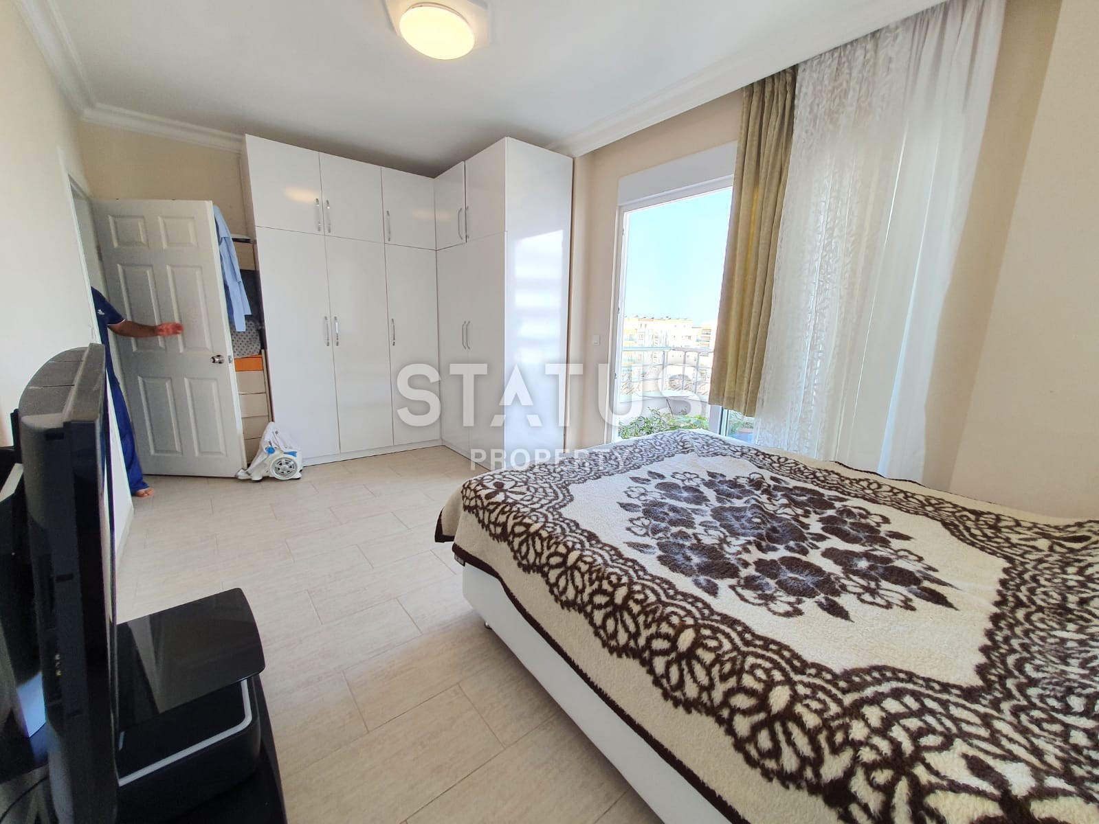 Трёхкомнатная квартира в Махмутларе с видом на море и горы фото 22