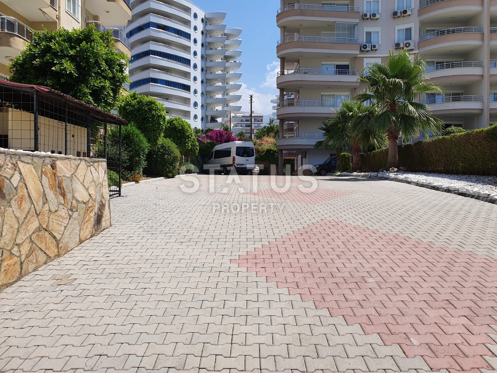 Трёхкомнатная квартира в Махмутларе с видом на море и горы фото 26