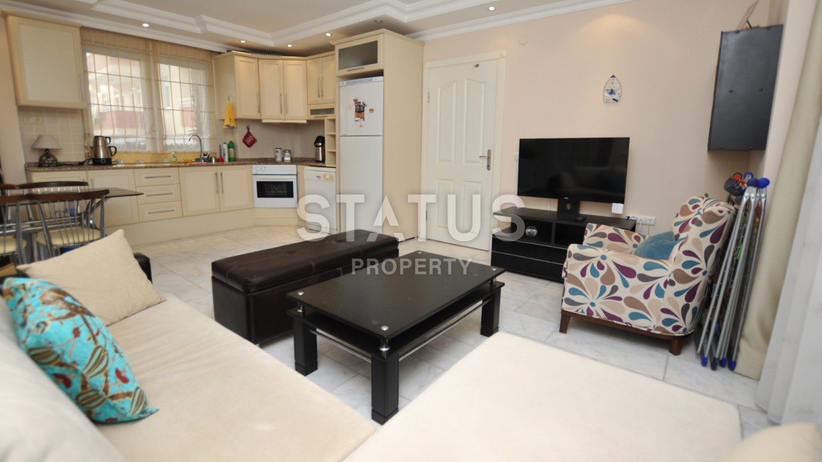 Трехкомнатная квартира в 250 метрах от моря, район Махмутлар. 120 кв.м. фото 6