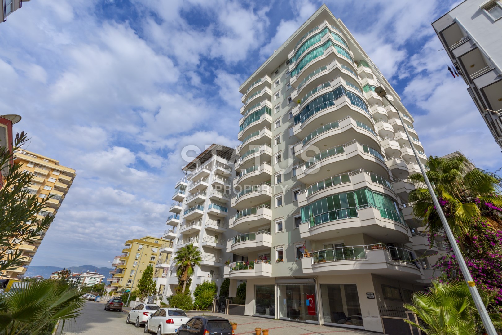 Меблированные апартаменты 2+1 с видом на море, 120 м2. Махмутлар, Алания. фото 10