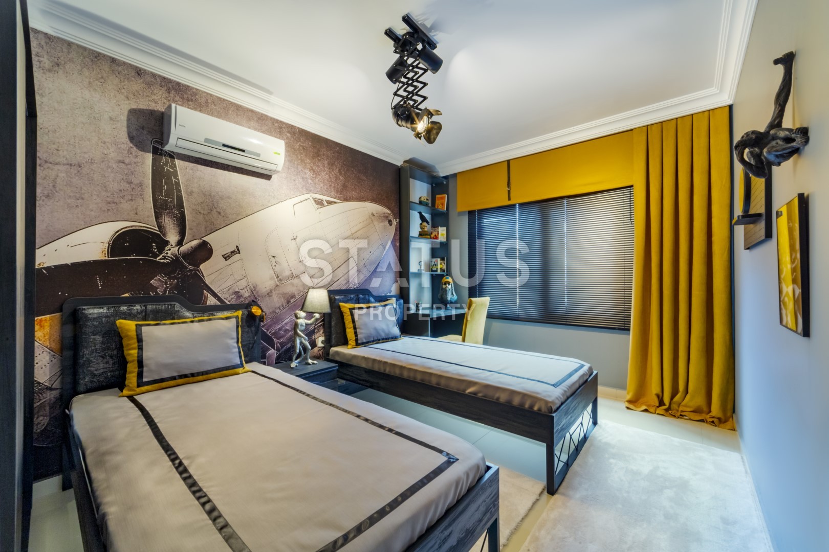 Меблированные апартаменты 2+1 с видом на море, 120 м2. Махмутлар, Алания. фото 12