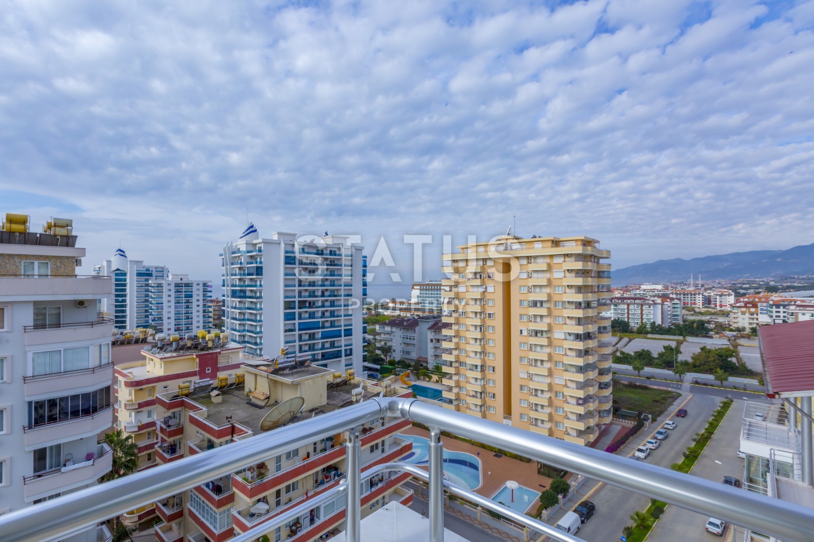 Меблированные апартаменты 2+1 с видом на море, 120 м2. Махмутлар, Алания. фото 13