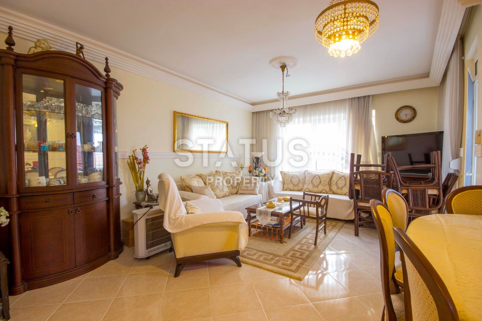 Villa 3+1 in a complex with a swimming pool and a green area, 140 m2. Kargicak, Alanya. фото 6