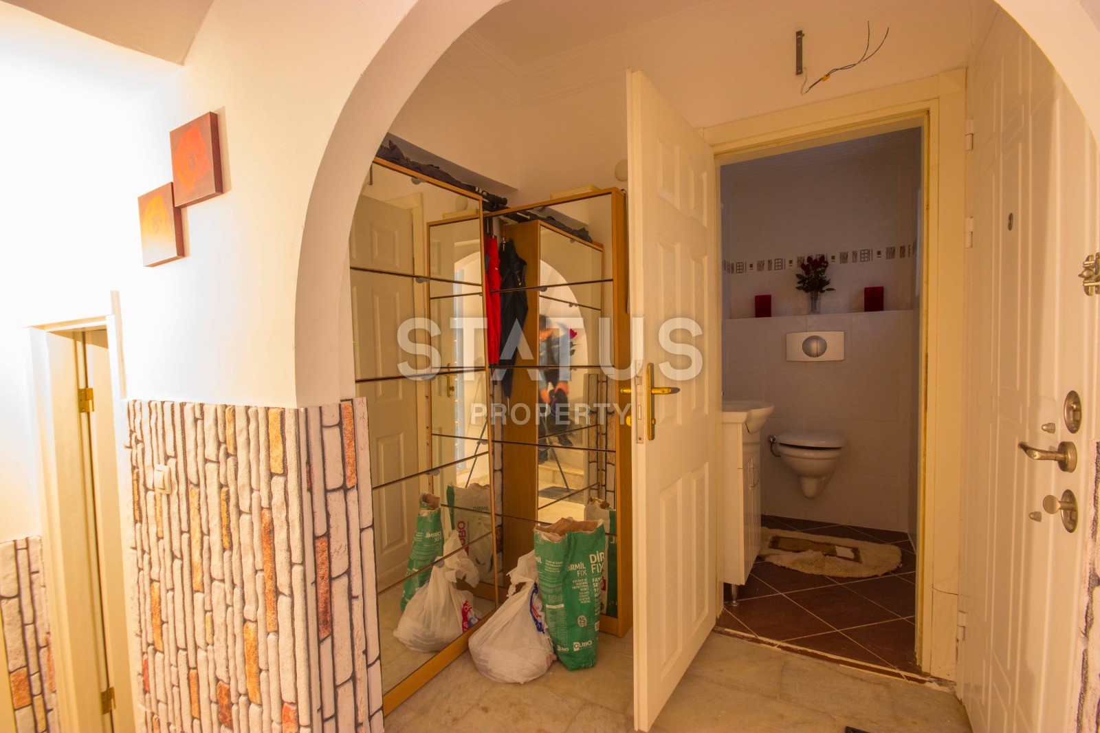 Villa 3+1 in a complex with a swimming pool and a green area, 140 m2. Kargicak, Alanya. фото 9