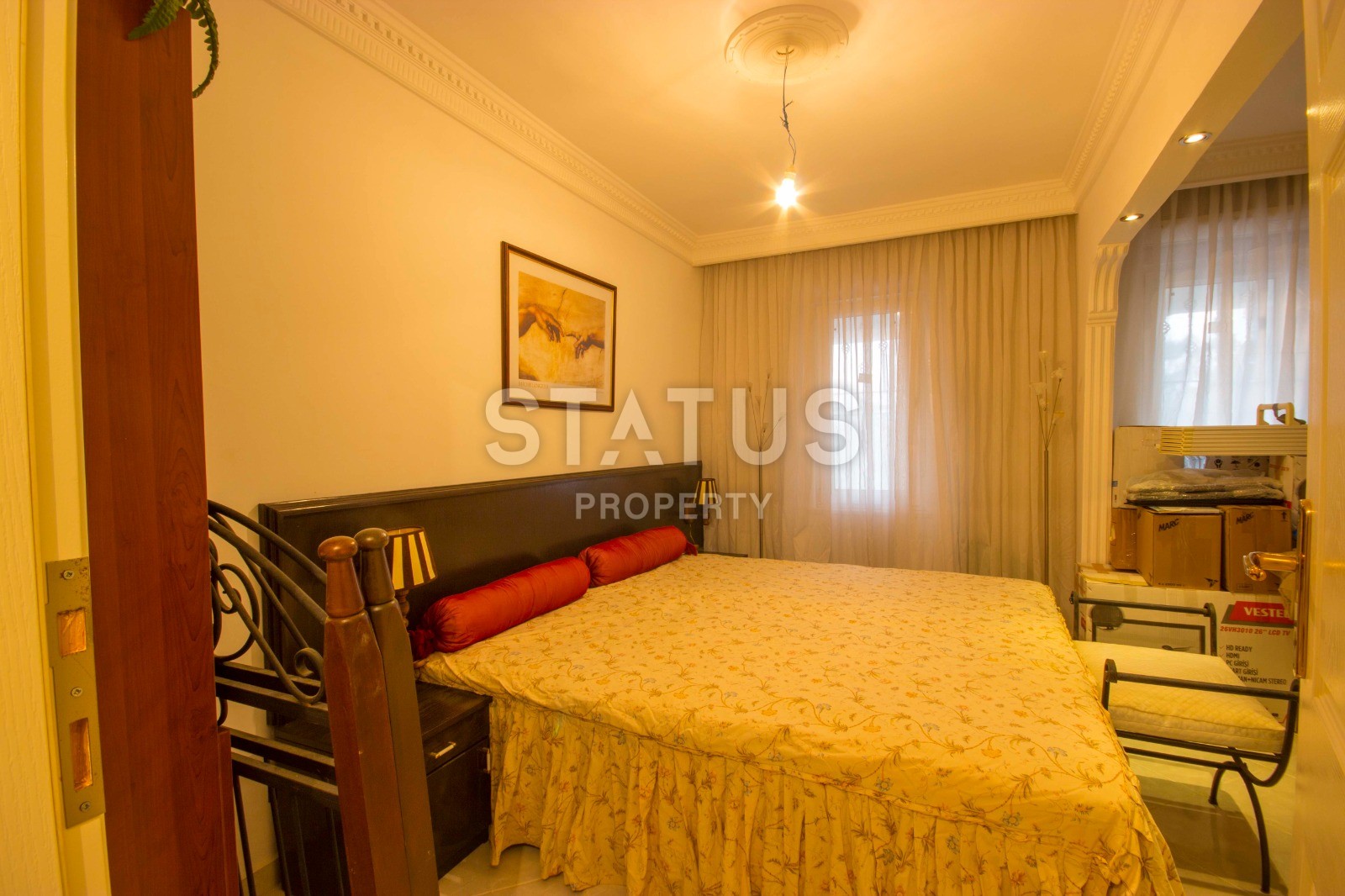 Villa 3+1 in a complex with a swimming pool and a green area, 140 m2. Kargicak, Alanya. фото 11