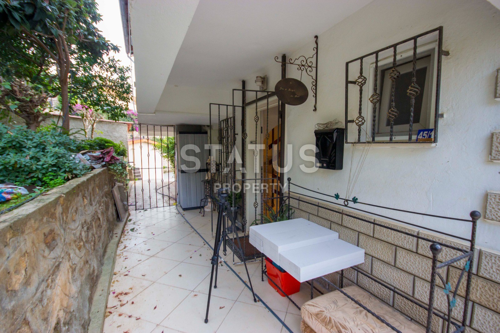 Villa 3+1 in a complex with a swimming pool and a green area, 140 m2. Kargicak, Alanya. фото 17