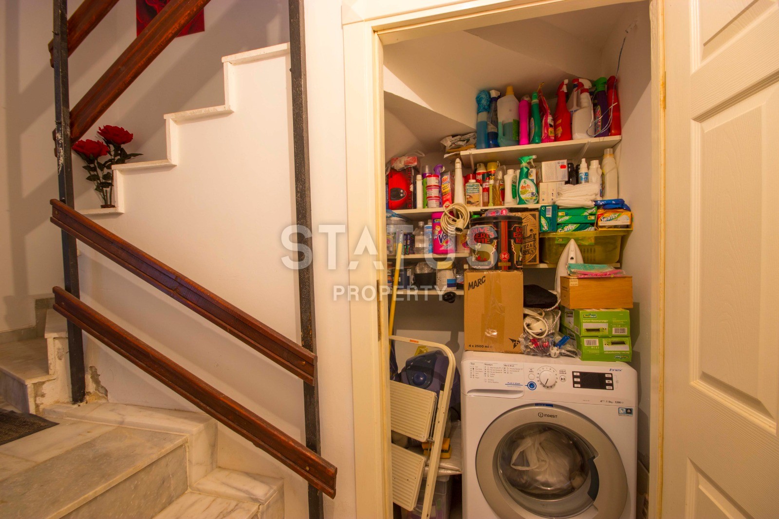 Villa 3+1 in a complex with a swimming pool and a green area, 140 m2. Kargicak, Alanya. фото 18