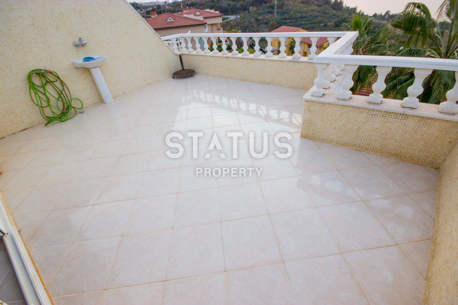 Villa 3+1 in a complex with a swimming pool and a green area, 140 m2. Kargicak, Alanya. фото 23