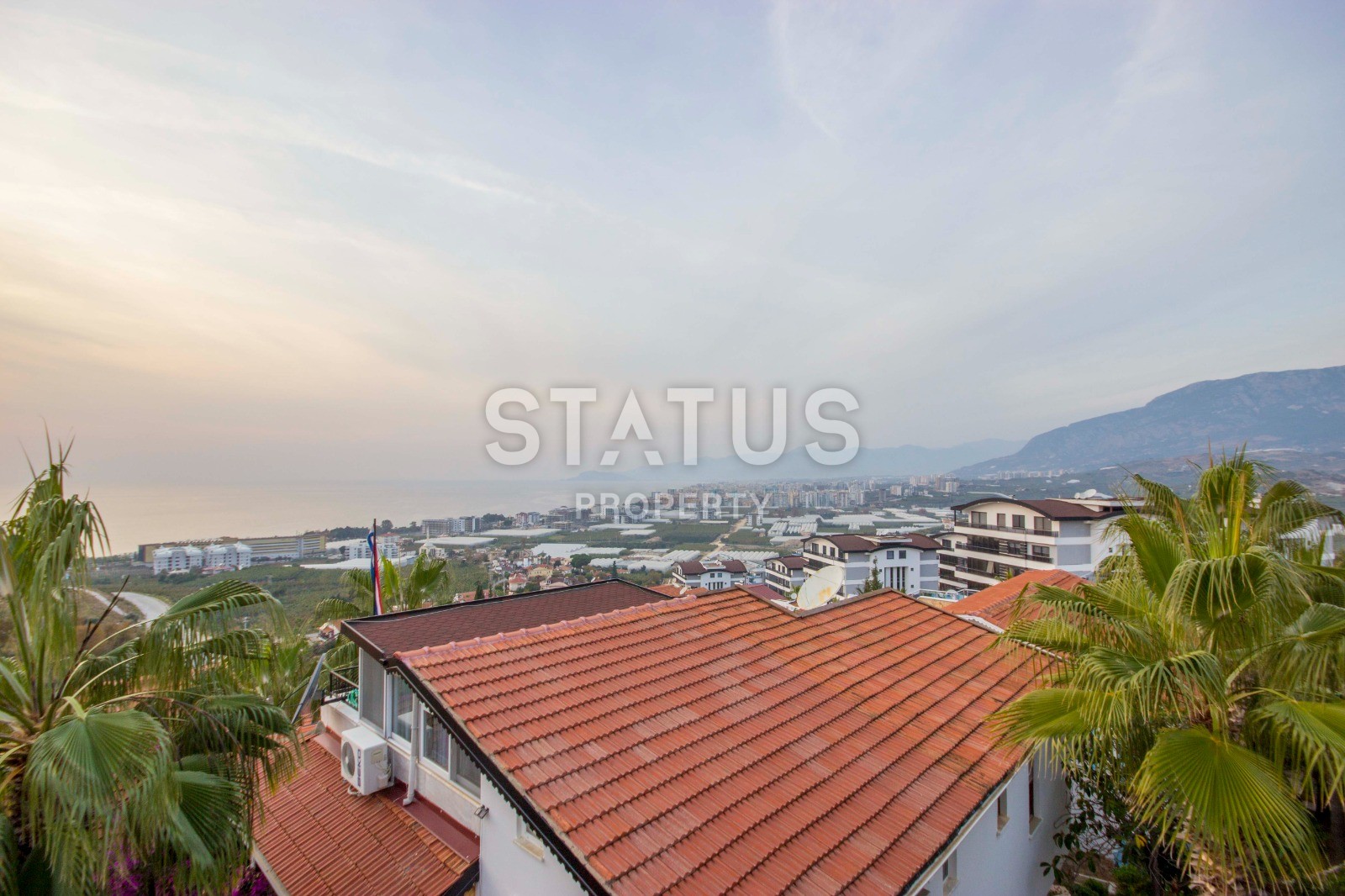 Villa 3+1 in a complex with a swimming pool and a green area, 140 m2. Kargicak, Alanya. фото 27