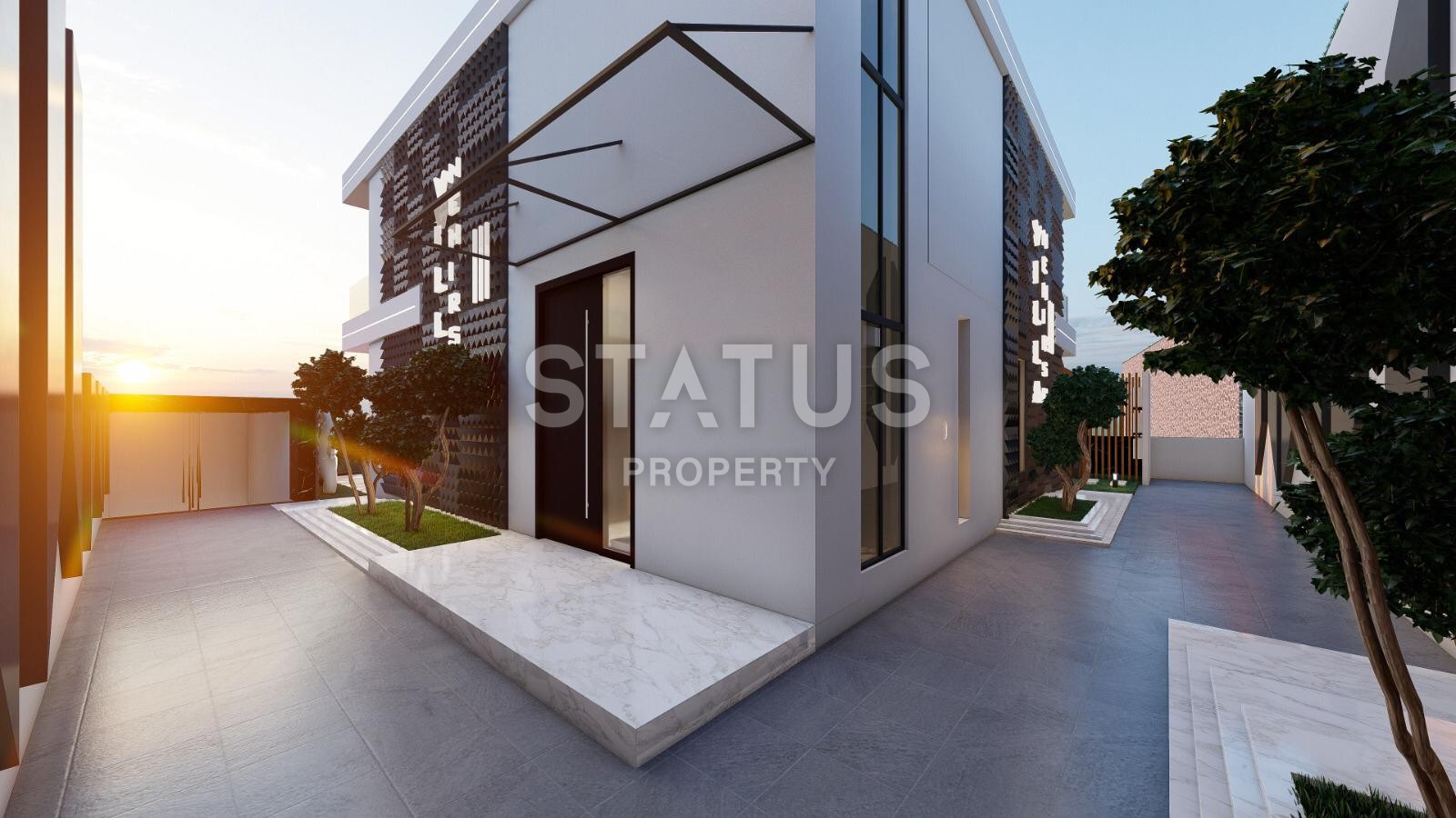 Elite villa 4+1 with sea view and infinity pool 460 m2 in Kargicak area. фото 16