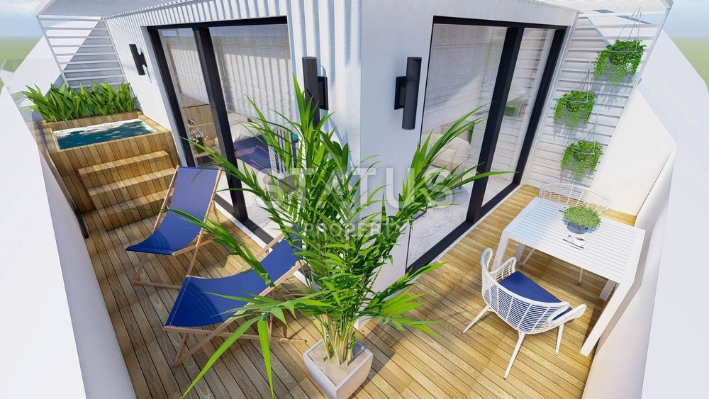 Apartments 0+1 and 1+1 in a complex under construction in the center of Alanya. фото 10