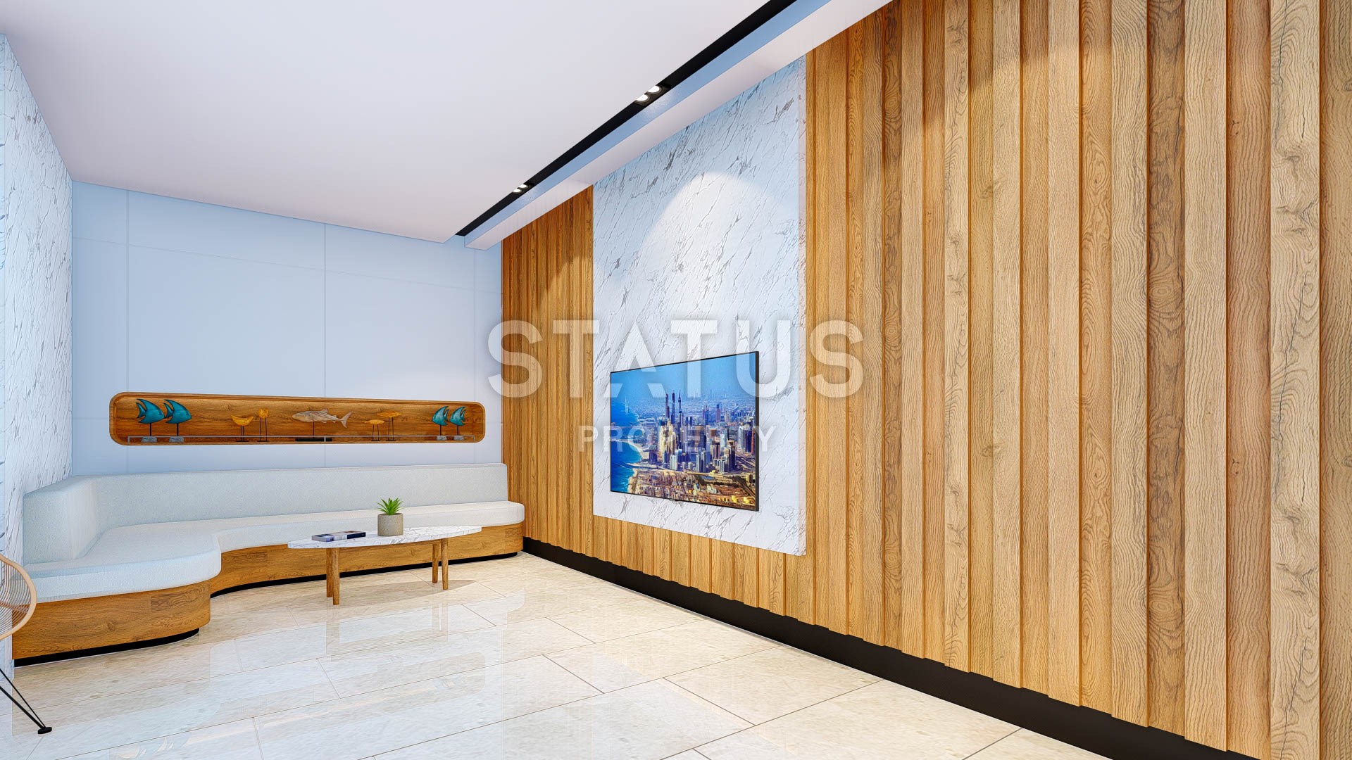 Apartments 0+1 and 1+1 in a complex under construction in the center of Alanya. фото 21