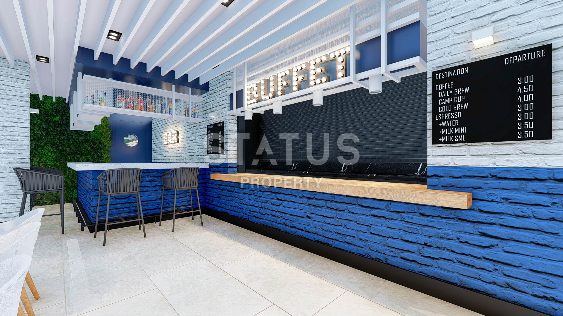 Apartments 0+1 and 1+1 in a complex under construction in the center of Alanya. фото 24